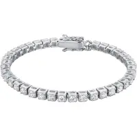 KUZZOI Armband 925 Sterling Silber in Silber | Gr.: 21 cm