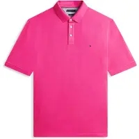 Tommy Hilfiger Herren Poloshirt Kurzarm Regular Fit, Rosa (Eccentric Magenta), 4