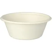Papstar 25 Schalen, Zuckerrohr "pure" Ø 17 cm 750 ml - 6,5 cm