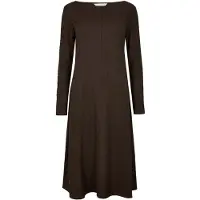 Apricot Midikleid "Midi-Kleid" aus strukturiertem Jersey
