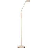 FISCHER&HONSEL GMBH LED Stehlampe Sorento, dimmbar, creme / amber, für Wohn- / Esszimmer, Metall, Modern, LED Stehlampe