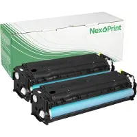 NexoPrint CF210XD 131X Doppelpack schwarz Toner kompatibel mit HP LaserJet Pro 200 Color M251Nw Pro 200 Color M276N Pro 200 Color M276Nw 5500 Seiten