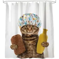 Sanilo Duschvorhang Shower Cat 180 x 200 cm