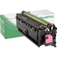 NexoPrint Toner kompatibel zu HP W2123A 212A Magenta Color LaserJet Enterprise MFP M 578DN M 555 x M 555DN M 554DN M 554