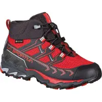 La Sportiva Ultra Raptor II Mid JR Gtx, Mountain Hiking Footwear, 27, Carbon/Goji (Grey) -