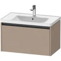 Duravit Ketho.2 Wastafelonderkast 78,4x45,5x44 cm Mat Linnen