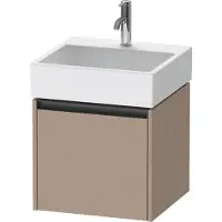 Duravit Ketho.2 Wastafelonderkast 48,4x46x44 cm Mat Linnen