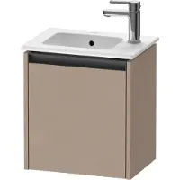 Duravit Ketho.2 Wastafelonderkast 41x29,2x44 cm Mat Linnen