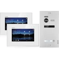Balter Video Türsprechanlage für 1 Familienhaus, 2x Monitore, EVO