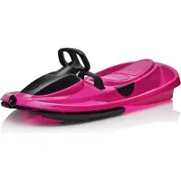 PLASTKON Gizmo Riders Stratos, Schneerennfahrer, Schwarz, Pink, Polyethylen, Einfarbig, 3 Jahr(e), Unisex
