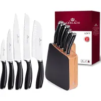 Gerlach G02-0981M-ZENB-05PU-S2S1-01 Set de Messer de Loft Block Küche-G02-0981M-ZENB-05PU-S2S1-01, Edelstahl