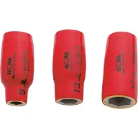 Elora VDE-Sechskant-Steckschlüssel-Einsatz 1/2", -971-10 mm