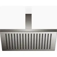 Dornbracht Regenbrause mit Deckenanbindung, Regenbrause 300x240mm, 28775980-19, Farbe: Dark Chrome