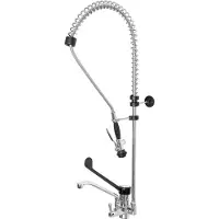 Hendi Gastronomischer Wasserhahn mit Auslauf und Dusche, Höhe 106 cm - 810279