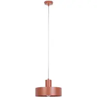 Sigma Hängelampe Rif M , dimmbar, rot, für Wohn- / Esszimmer, Metall, Modern, Pendelleuchte