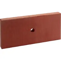 Dönges Rüstholz EGS, rot lasiert Bohle 24 x 5 x 50 cm (THW)