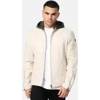 Tazzio Lederjacke "A800" - in Weiß | Gr.: 4XL