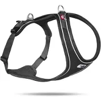 Curli Belka Comfort Geschirr schwarz, Größe: XS