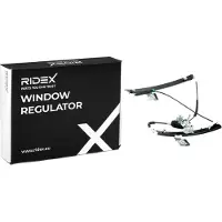 RIDEX 1561W0067 Manuell Fensterheber Vorne Links für BMW 1 Schrägheck (E87) für VW Polo Schrägheck (6N1) Transporter IV Kastenwagen für RENAULT