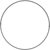 vidaXL Pflanzenring 5 pcs Anthrazit 40 x 40 x 20 cm