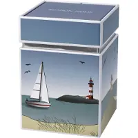 Goebel Dose Ocean Love, Tee-Dose, Deko-Dose, Aufbewahrung, Metall, Bunt, 11 cm, 23101551