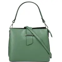 Cluty Henkeltasche echt Leder, Made in Italy