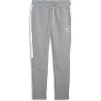 Puma Teamevostripe Pants medium gray heather-silver-white (33) M