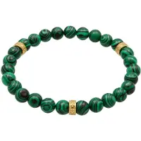 KUZZOI Armband Resin in Gold | Gr.: 19 cm