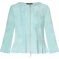 Betty Barclay Blazer-Jacke mit Reißverschluss in Aquifer | Gr.: 44