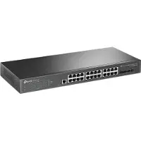 TP-LINK Omada SG3428X, Managed, L2+/L3, Gigabit Ethernet (10/100/1000), Rack-Einbau, 1U