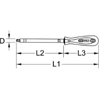 Ks Tools 159.1120, 200 mm, 150 g
