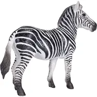 Small Foot Mojo Fun Zebra Mare, 3 Jahr(e), Wildlife, Schwarz, Weiß, Polyvinylchlorid (PVC)