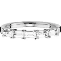 Cai Ring 925/- Sterling Silber Weißtopas weiß Glänzend 0,635ct Weiß