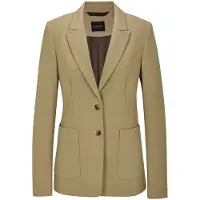MADELEINE Jackenblazer "Blazer Jerseyblazer mit Reverskragen" Formgebende Abnäher
