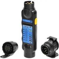 ORNO tester gniazda przyczep + adaptery