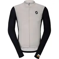 SCOTT RC Endurance Pro Langarmtrikot für Herren Baumwolle white/black L