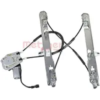 METZGER 2160604 Elektrischer Fensterheber Vorne Rechts für RENAULT MEGANE II Kombi (KM0/1) MEGANE II (BM0/1, CM0/1) MEGANE II Stufenheck (LM0/1)