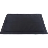OEM Weiches, warmes, antirutschendes Hundebett, 74x53cm, Schwarz