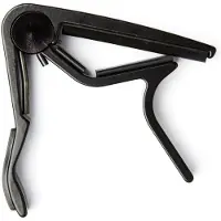 Dunlop 84F Trigger Kapodaster flach schwarz