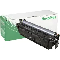 NexoPrint Toner kompatibel zu HP CF360A 508A schwarz Color LaserJet Enterprise M 553 x M 553 n M 553DN M 553 M 552DN