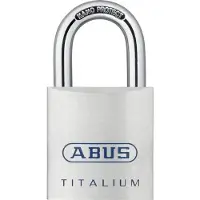 ABUS Vorhängeschloss 80TI/45 Silber Aluminium