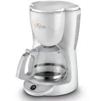 De'Longhi De’Longhi ICM 2.1, Filterkaffeemaschine, 1,25 l, Gemahlener Kaffee, 1000 W, Weiß
