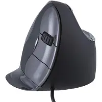 Evoluent D Small, rechts, Vertikale Ausführung, Laser, USB Typ-A, 3200 DPI, Schwarz