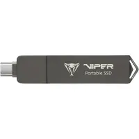 Patriot Memory Memory PVP30, 2 TB, USB Type-A / USB Type-C, 3.2 Gen 2 (3.1 Gen 2), 1000 MB/s, 1 Gbit/s, Schwarz