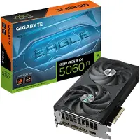 Gigabyte GeForce RTX 5060 Ti EAGLE OC 8G Grafikkarte, GeForce RTX 5060 Ti, 8 GB, GDDR7, 128 Bit, 7680 x 4320 Pixel, PCI Express x8 5.0