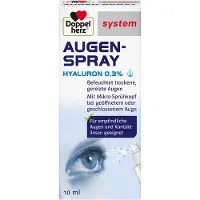 Queisser Pharma GmbH & Co. KG Doppelherz system AUGEN-SPRAY Hyaluron 0,3 % 10 ml
