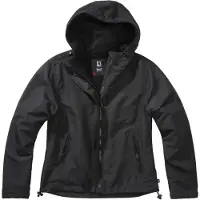 Brandit Allwetterjacke "Damen Ladies Windbreaker Frontzip" 1 Stk. tlg. mit Kapuze