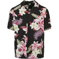 Urban Classics Viscose Aop Resort Kurzarmhemd