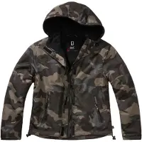 Brandit Allwetterjacke "Damen Ladies Windbreaker Frontzip" 1 Stk. tlg. mit Kapuze