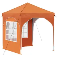 Syfax Pop-up Partyzelt 192 x 192 x 245 cm Orange